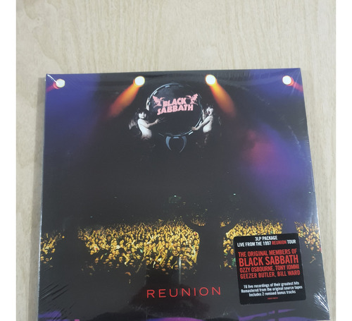 Black Sabbath Reunion Lp (vinyl)