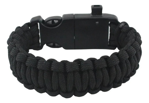Pulsera Cuerda Táctica + Brújula Y Navaja Militar Padernal