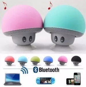 Parlante Altavoz Speaker Bluetooth Honguito (mushroom) 2x50