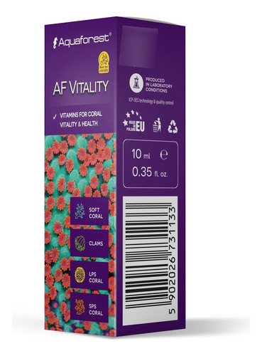 Vitality 10ml Aquaforest Vitamina Corais Aquário Marinho