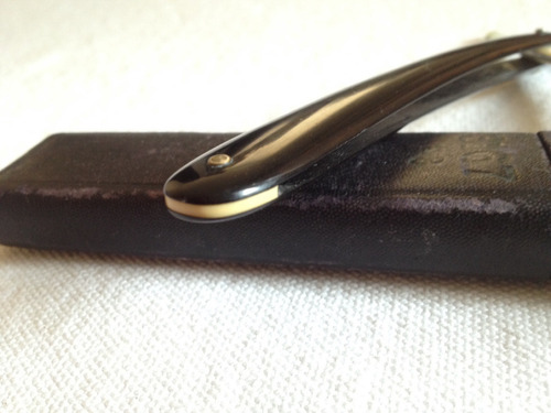 Navaja De Barbero Alemana Boker Negro (Usado)