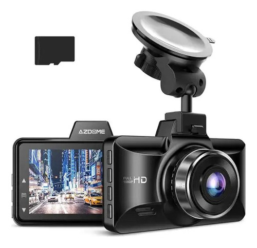 Azdome Dash Cam M01 Pro Camara De Reversa Frontal 64gb