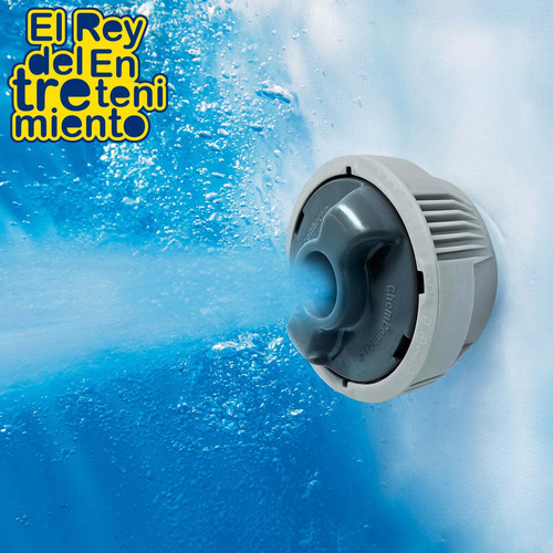 Imagen 9 de 9 de Jacuzzi Spa Bestway Inflable 908l Hidromasaje Luz Led El Rey