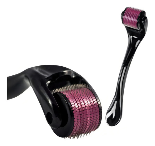 Facial Barba 0.5 Mm Titanio Regenera Colágeno 2 Piezas