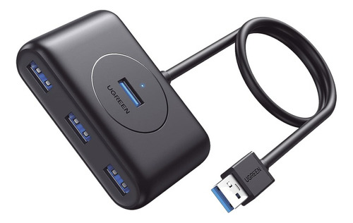 Hub Usb-a 3.0 4 En 1 4 Ptos Usb 3.0 5gbps 1m Ugreen