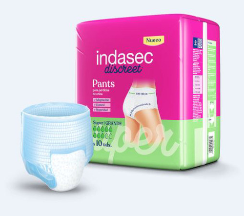 Indasec Pant´s Super G 1450ml/100-140cm [10 Uni.]