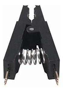 Soic8 Sop8 Flash Chip Ic Test Clip Negro Para Bio 24 25
