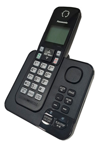 Teléfono Panasonic Inalámbrico Con Contestadora Digital 