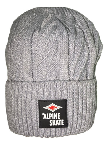 Gorro Alpine Skate Original Hombre Mujer Invierno 16892 Gris