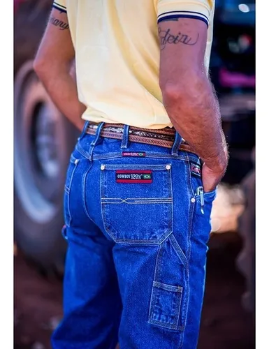 Calça carpinteira cheap cowboy 120x