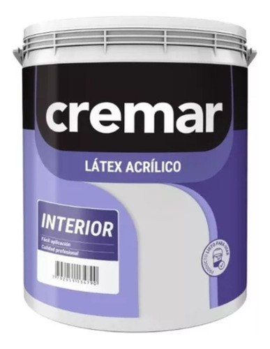 Latex Interior Cremar Sinteplast 20 Litros Blanco S