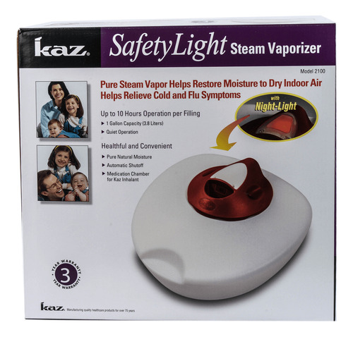 Vaporizador Kaz Luz Seguridad