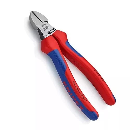 Alicate Knipex C/oblicuo 6 Mango Bicomp. 70 02 160