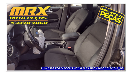 Sucata Ford Focus Hc 1.6 Flex 116cv Manual 2013 Pecas
