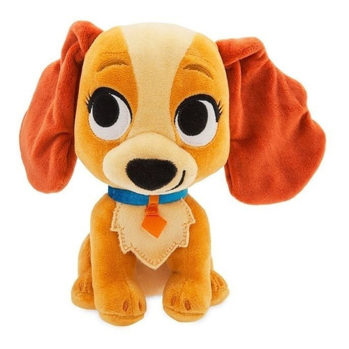 Peluche Reina Dama Y Vagabundo Disney Store Baldo Perro 27cm