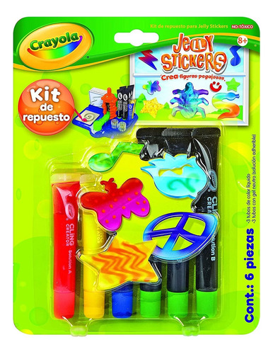 Crayola Juguete Jelly Stickers