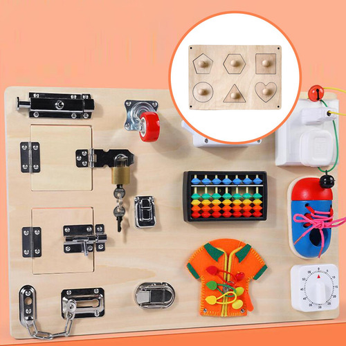 2 Busy Board Diy Accesorios Juguete Sensorial