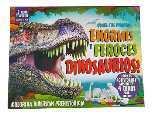 Libro De Actividades Dinosaurios Para Pintar 3d Para Niños | Cuotas sin interés Libro De Actividades Dinosaurios Para Pintar 3d Para Niños | Cuotas sin interés