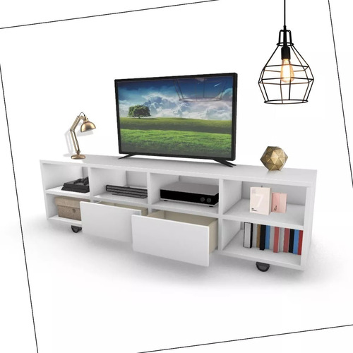 Mesa - Rack- Tv - Led - Hasta 60puLG - Living 18mm Armado