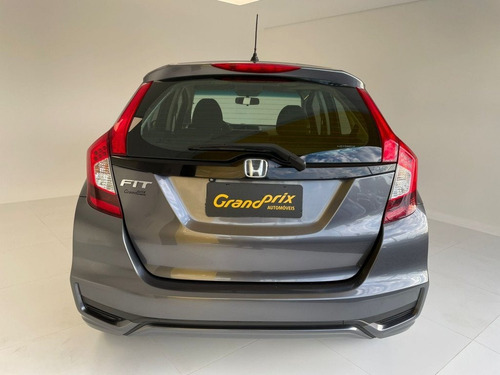 Imagem 5 de 14 de Honda Fit 2018 1.5 Ex 16v Flex 4p Automático Cinza Complet