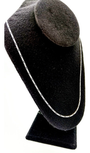 Cadena De Plata Fina .925 3*1 Unisex Hombre Mujer 70cm