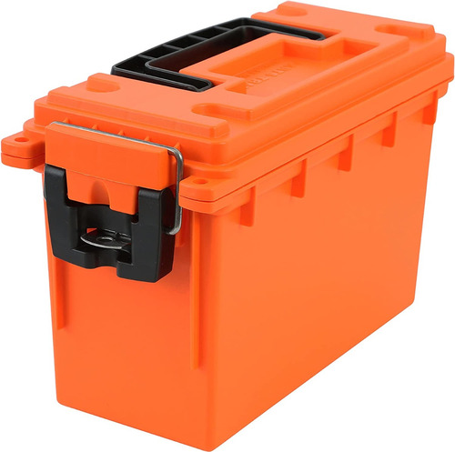 Caja Para Munición Plástica Naranja Sheffield