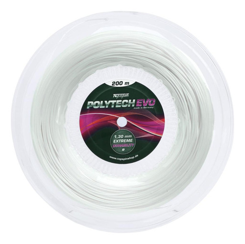 Corda Topspin Polytech Evo 16l 1.30mm Rolo Com 200 Metros