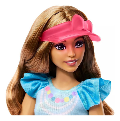 Barbie Mi Primera Barbie Muñeca articulaciones interna Cabello Castaño Con Mascota
