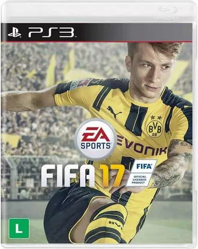 Jogo Ps3 Fifa 17 Físico Pt-br