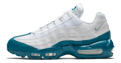 Zapatillas Nike Air Max 95 White Green Urbano 749766-113   