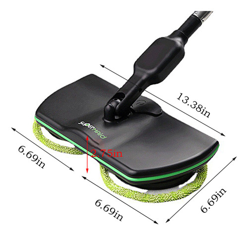 Trapeador Eléctrico Inalámbrico E Mop, Potente, Para Piso Cl