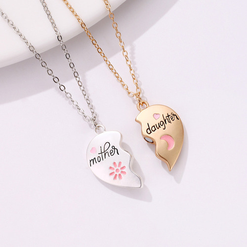 Juego De Collares Para Mamá E Hija De Día De La Madre