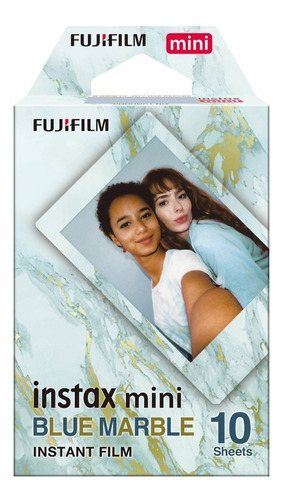 Imagen 2 de 6 de Rollo Film Fujifilm Instax Mini Blue Marble X3 U. Entrega