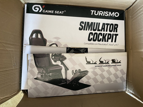 Simulador De Carreras Con Asiento Para G29 G920 Ps5 Pc