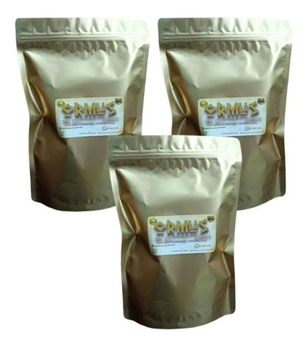 Ormus Minerales Monoatomicos 3 Pack De 500 Grs ( 1.5 Kg )