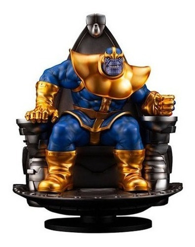 Thanos On Space Throne Marvel Estatuta Kotobukiya Nuevo
