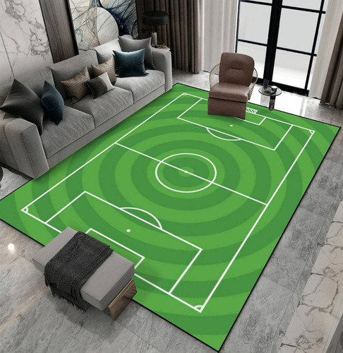 Alfombra Futbol Juegos Dormitorio Fifa Regalo Niños