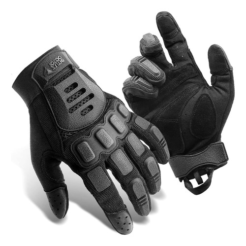 Touchscreen Tactical Gloves Tpr For Men Women With Secure Fi