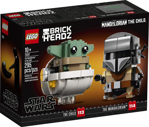 Lego Star Wars The Mandalorian (295 Piezas)  Brickheadz