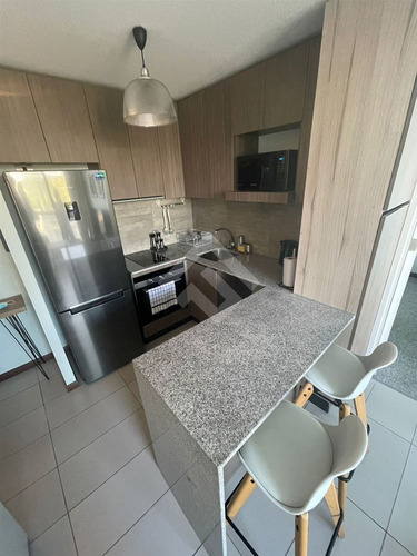 Departamento Amoblado En Venta, Con 1 Dormitorio, Las Condes