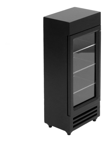 Refrigerador Vertical Dollhouse Appliance 1:12 Wood High