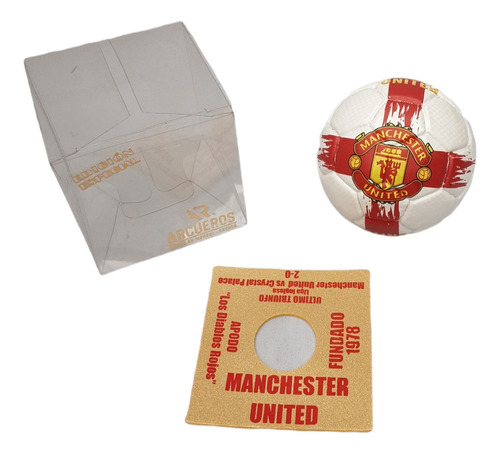 Minibalón Hincha Oficial Manchester United Coleccion