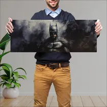 Comprar Cuadro Grande 30x80 Cm Comics Dc Batman Oscuridad