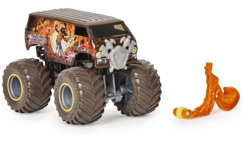 Carrinho Monster Jam Truck Thunder Bus 1:64 2025 - Sunny