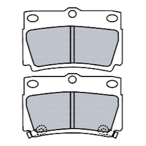 Pastillas De Freno Traseras Mitsubishi Montero Sport 2007