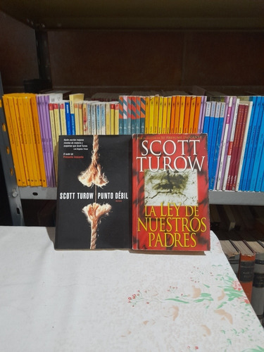 Scott Turow Lote De 2 Libros Usados 