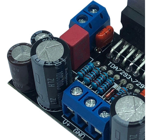 Y Placa Amplificadora Mono Super Power Tda7293/tda7294 100w