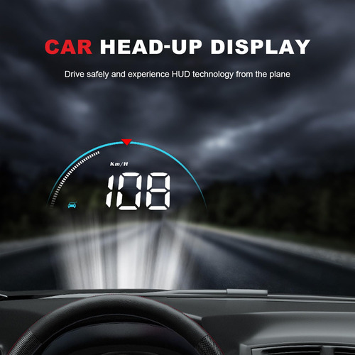 Para Speedometer Heads Up Display Car Hud M8, Obd Digital