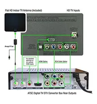 Comprar Atsc Conversor Digital Hd 1080p Antena Amplificador 35 Aire