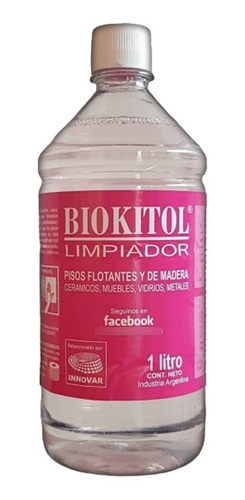 Biokitol Limpiador Plastificado Madera Flotantes 1lt Sibaco